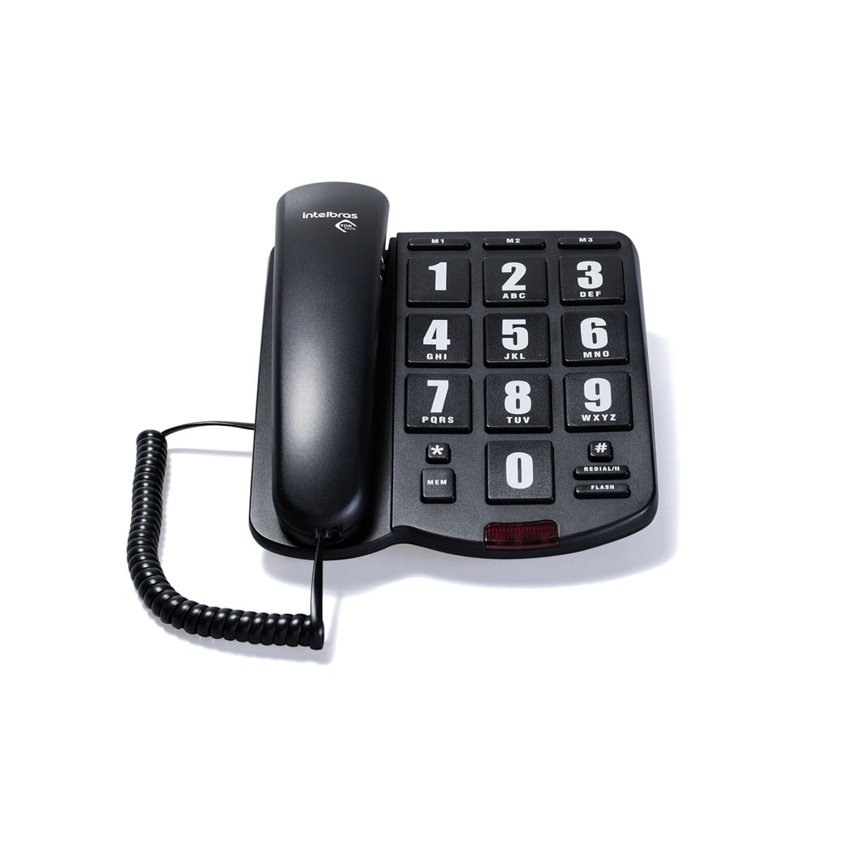 Telefone Tok Fácil com Fio e Discagem Rápida Intelbras