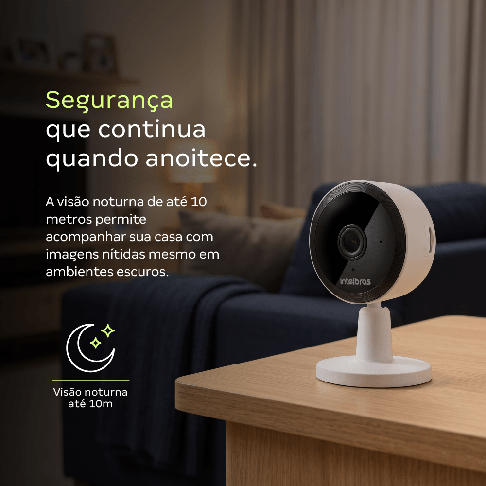 Câmera Inteligente Interna iM1 2MP Intelbras