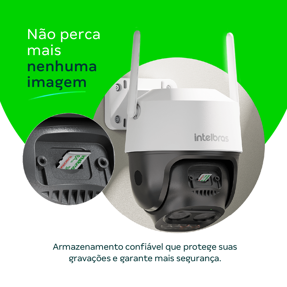 Cartão de Memória MicroSD 32GB Intelbras - Sandisk
