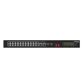 Switch Não Gerenciavel 24 Portas Fast S1126F-PA Intelbras