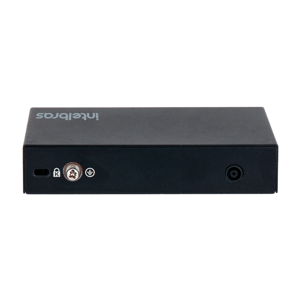 Switch Não Gerenciável 5 portas Fast SF 500 Hi-PoE Preto Intelbras