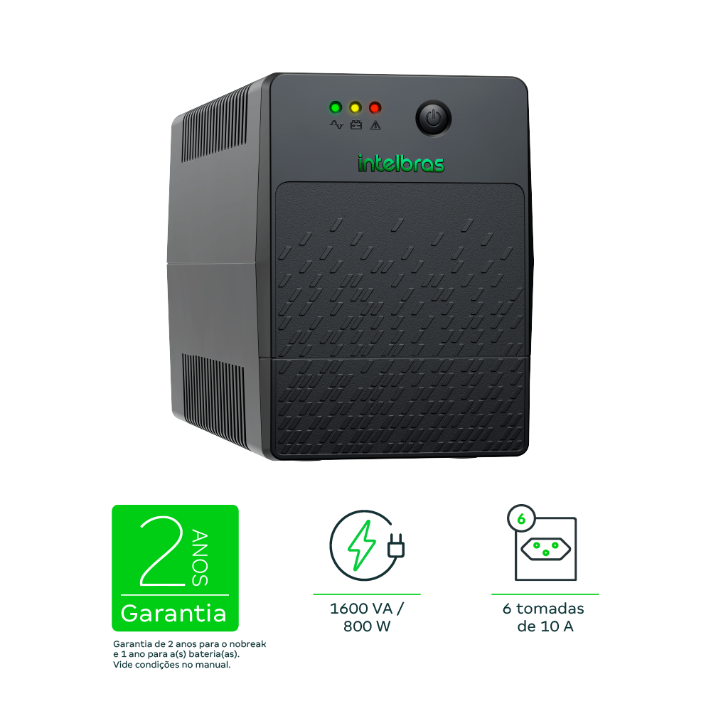 Nobreak XNB NEO 1600VA-220V Intelbras