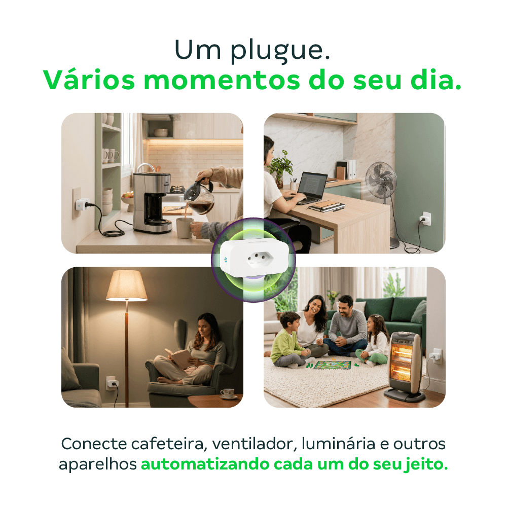 Tomada Inteligente Wi-Fi 10A ETW 3001 Intelbras