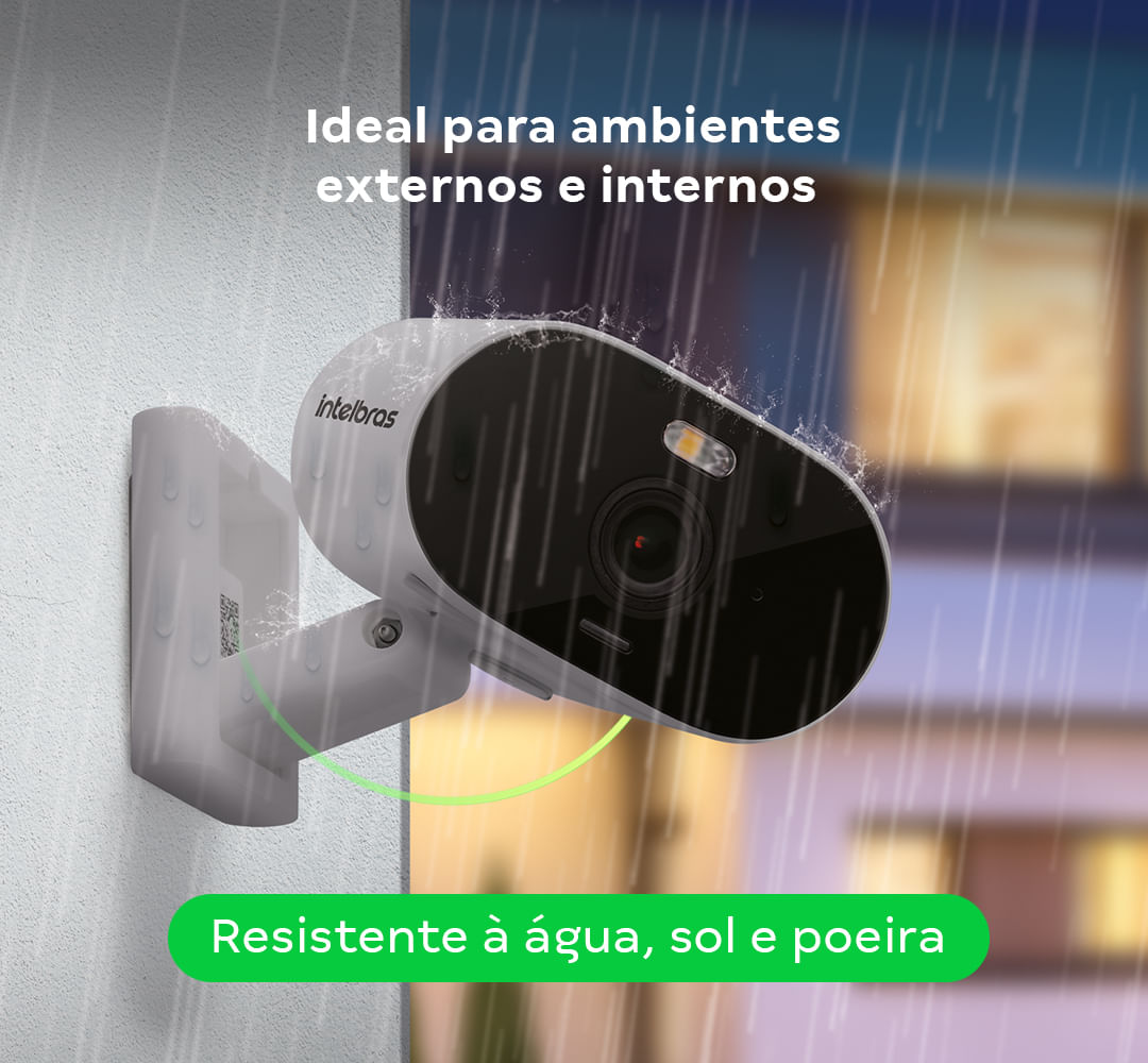 Kit Câmera Inteligente Full Color Intelbras IME 500 - 2 unidades