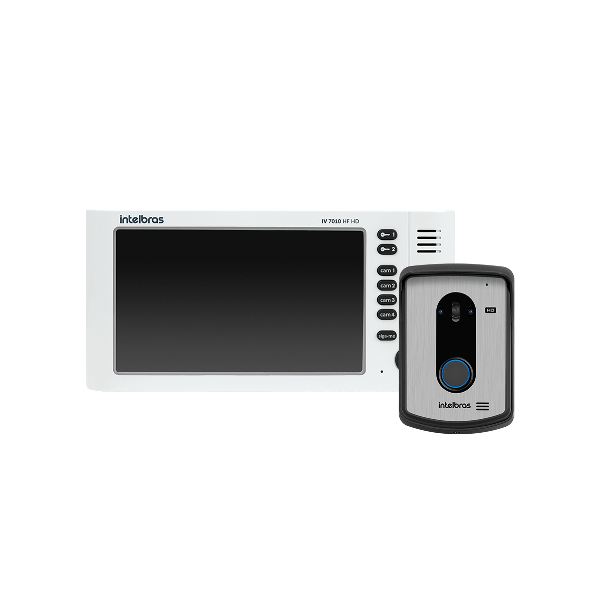 Videoporteiro Intelbras IV 7010 HF HD Branco