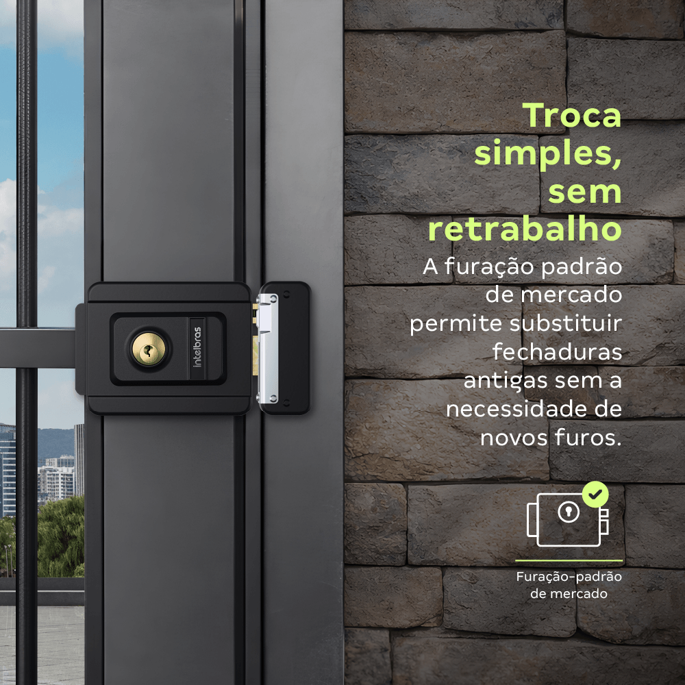 Fechadura Elétrica FX 1520 Intelbras