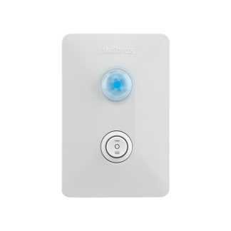 Interruptor Sensor de Presença de Embutir Branco ESPi 180 E+ Intelbras