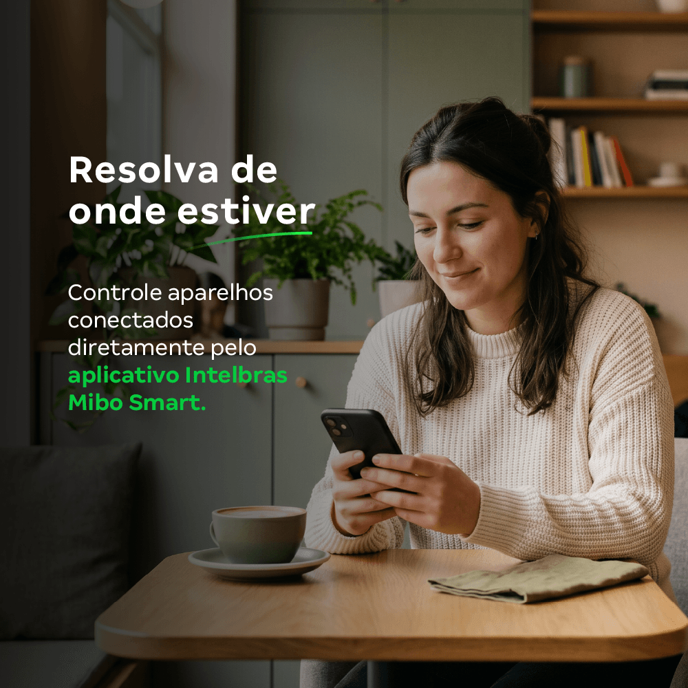 Tomada Inteligente Wi-Fi 10A ETW 3001 Intelbras