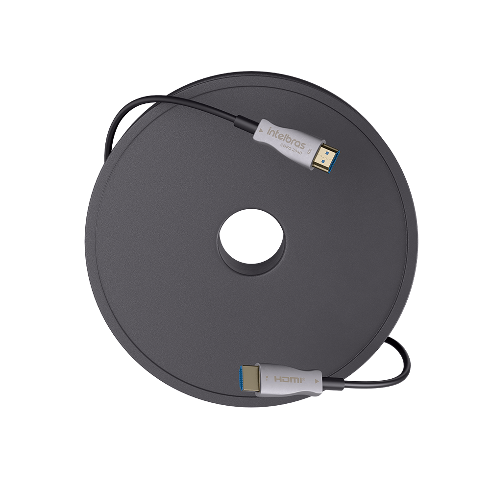 Cabo HDMI Fibra óptica 2.0 CHFO 2040 Intelbras