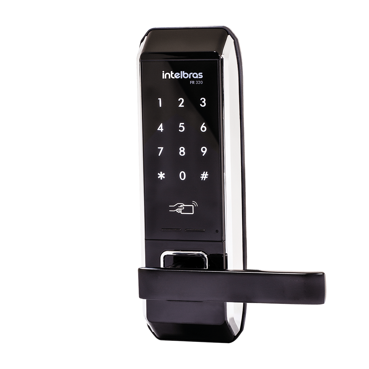 Fechadura Digital de Embutir FR 320 Preta Intelbras