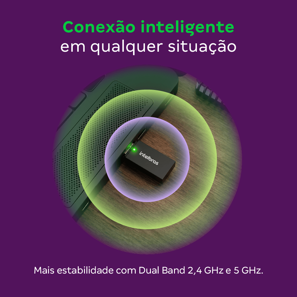 Adaptador USB WI-FI A900X Intelbras