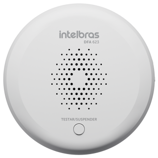 Detector de Fumaça sem Fio e com Alarme Sonoro DFA 623 Intelbras